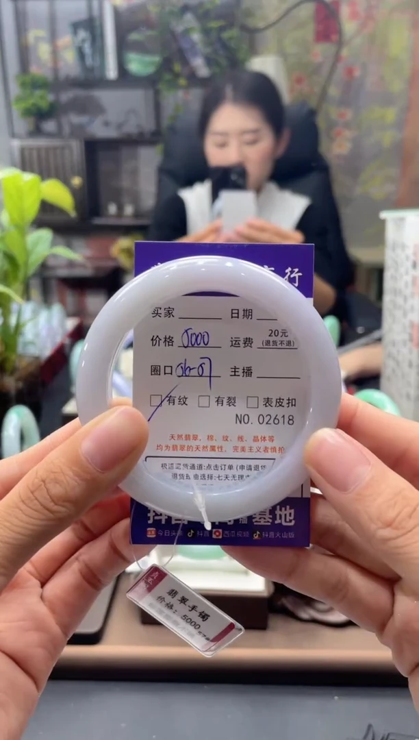 未镶嵌手镯翡翠2618*****