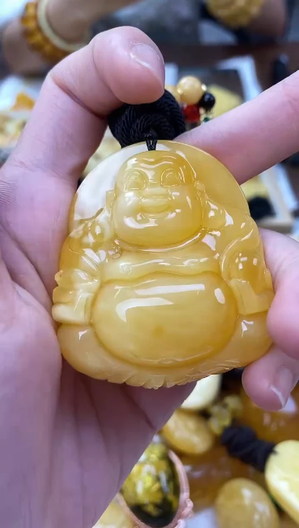 裸石琥珀未镶嵌天然琥珀蜜蜡