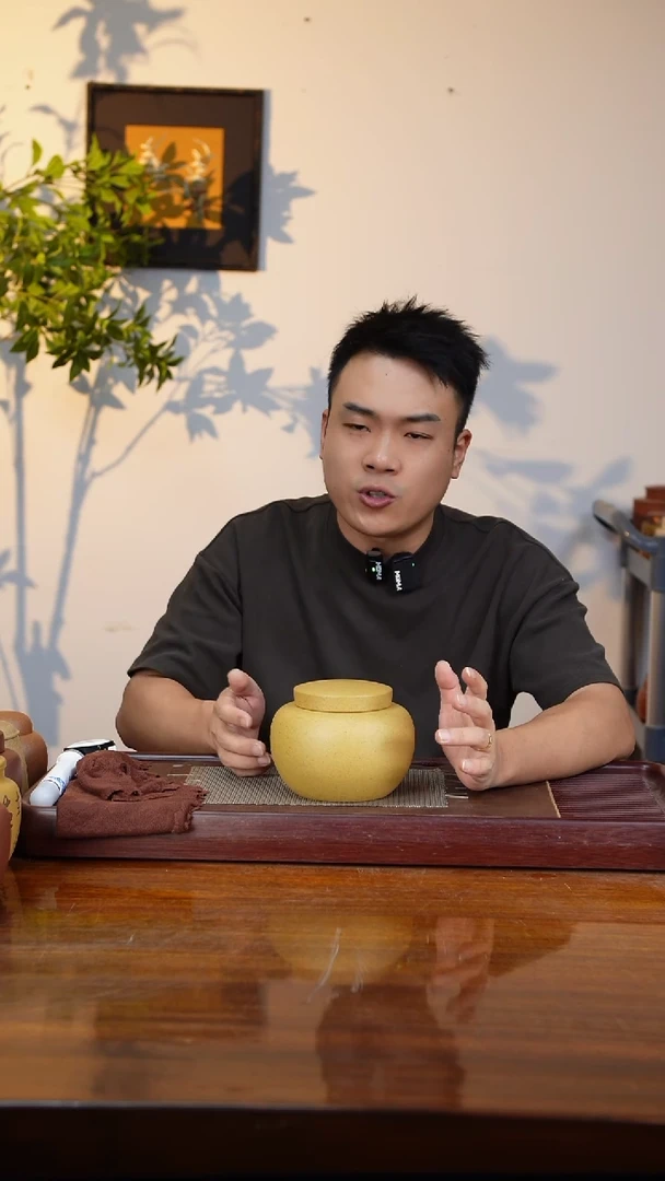 宜兴原矿紫砂茶叶罐