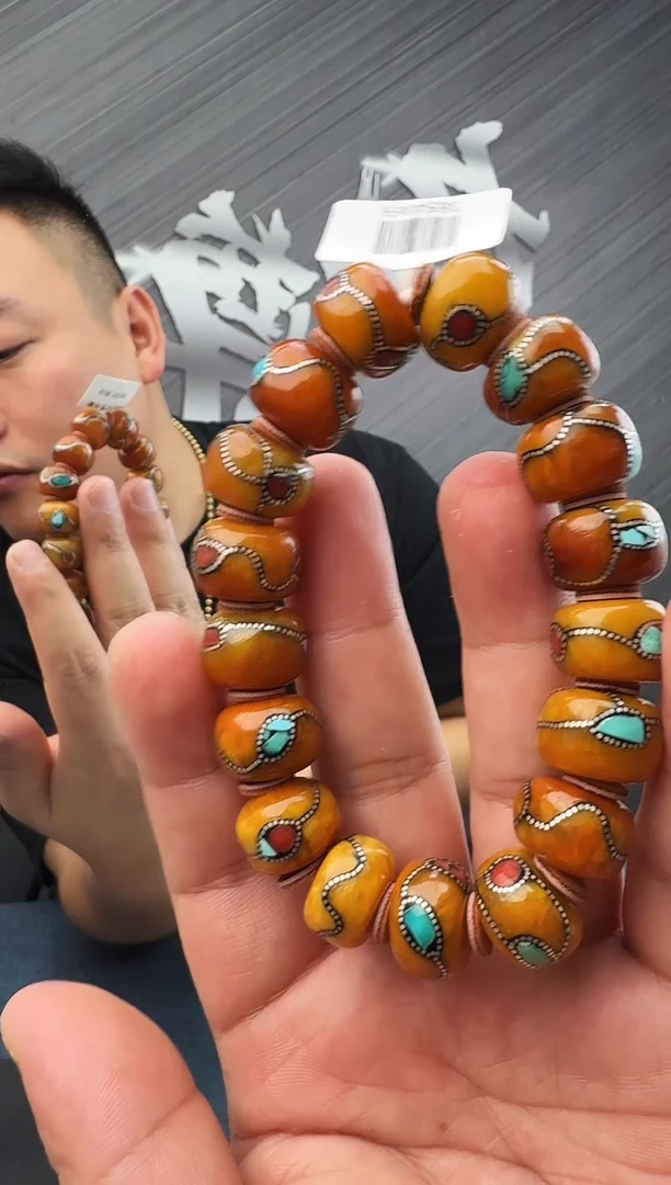 蜜蜡未镶嵌珠宝奇石假一罚十35，15多样性发其一