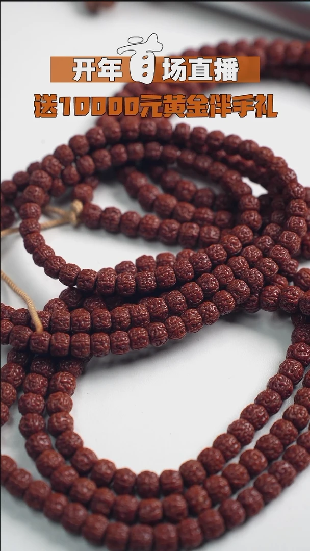 【闪购商品】金刚菩提手串-盘龙纹-7-8mm左右