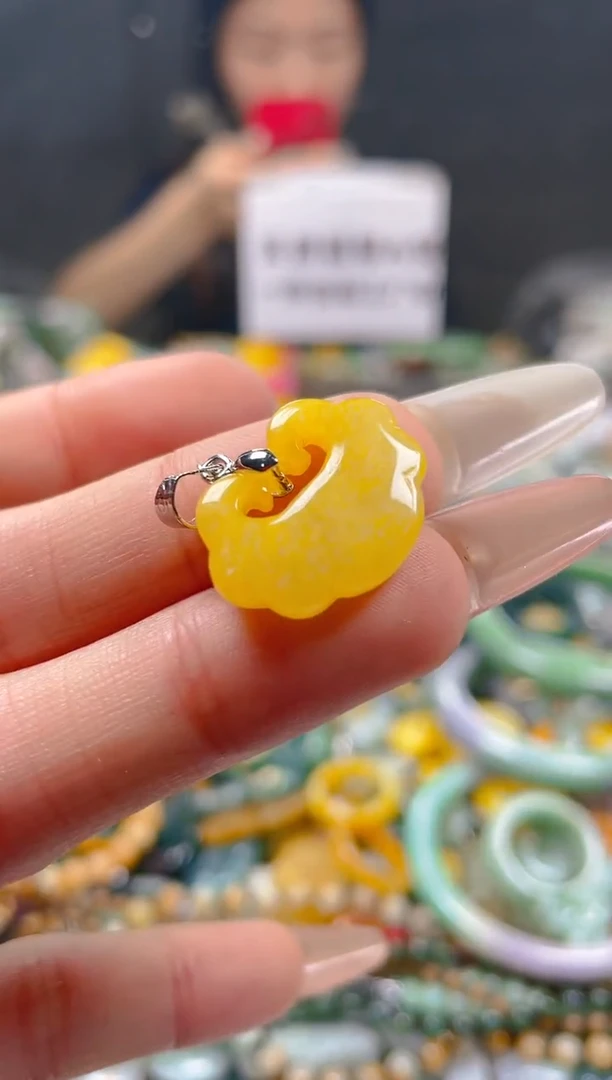 【闪购商品】翡翠颈饰未镶嵌/D/翡翠A货一图一物