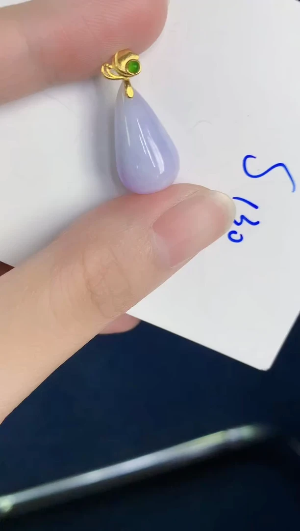 颈饰未镶嵌翡翠天然翡翠缅甸A货