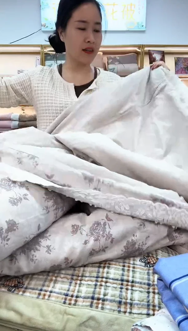 棉棉麻多功能秋冬被