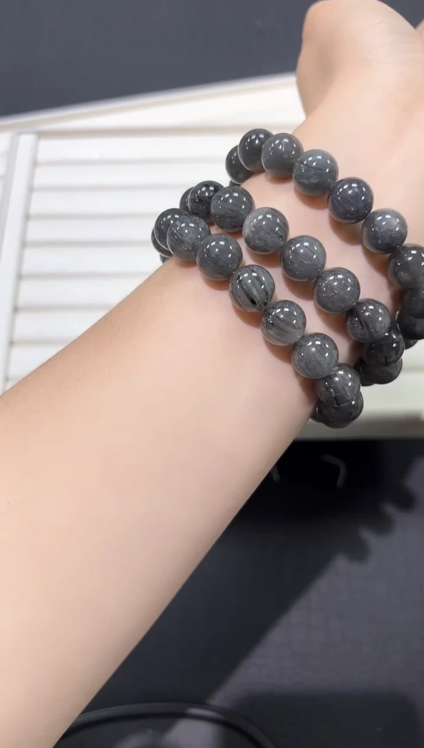 水晶手串未镶嵌85h多样性发其一【1条】默认微瑕11mm