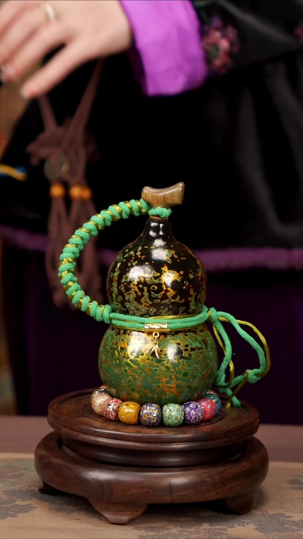 【闪购商品】78易林高端工艺大漆酒葫芦--258