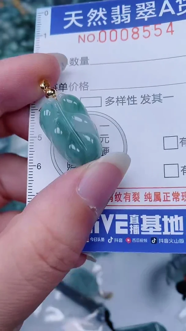 翡翠未镶嵌颈饰00008554