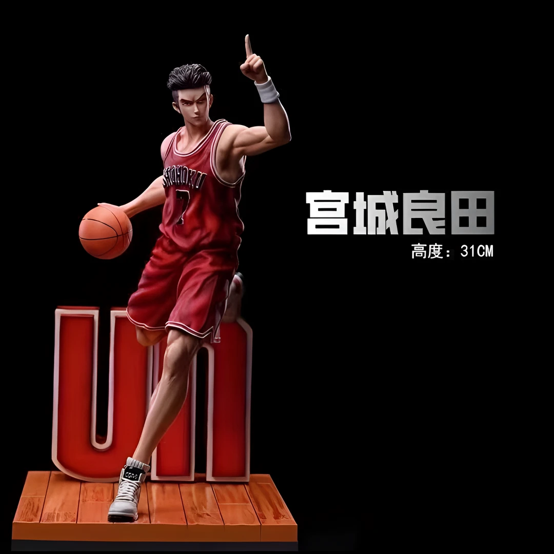 【现货优质版】灌篮高手湘北五虎流川枫三井寿宫城樱木花道手办