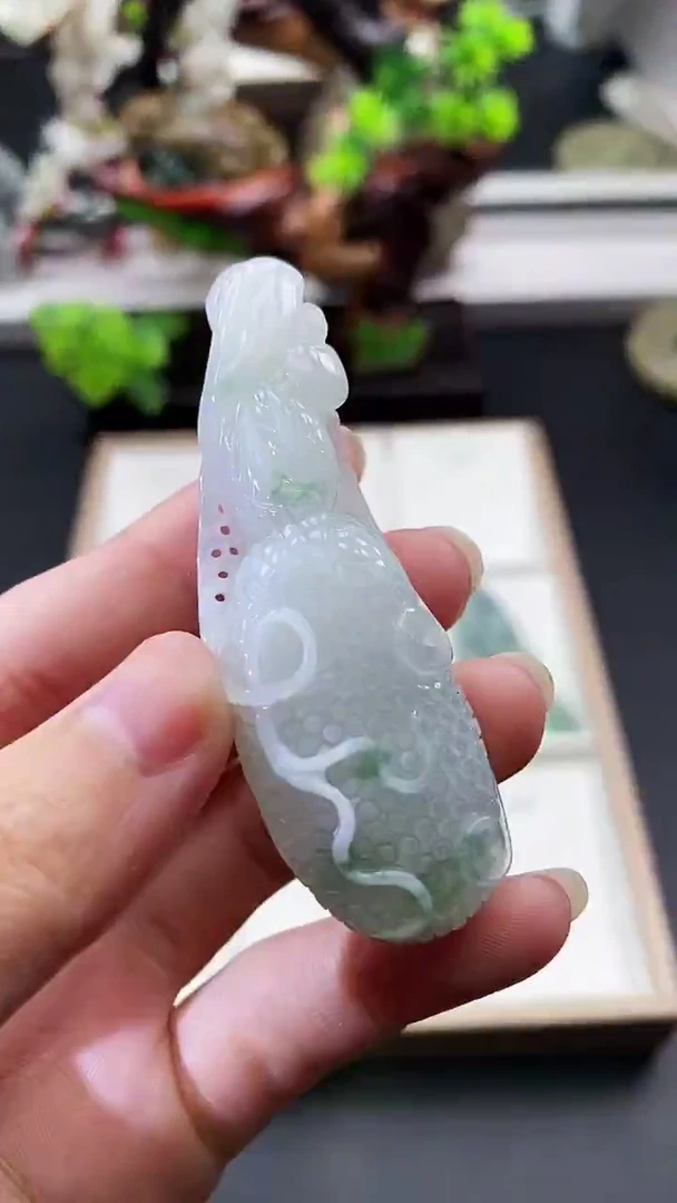 颈饰未镶嵌翡翠天然缅甸A货翡翠