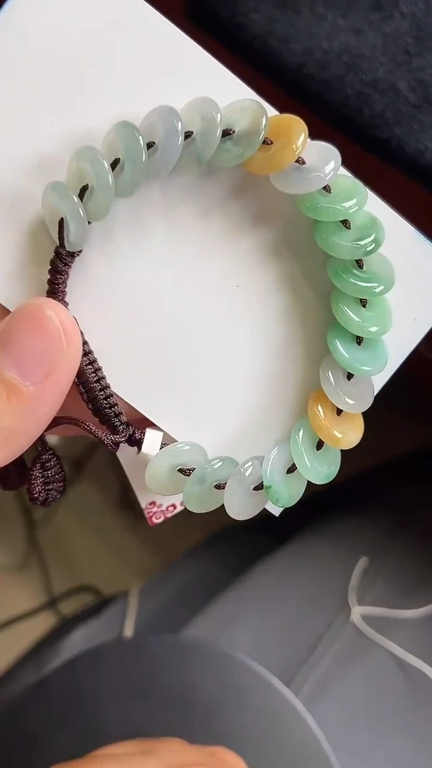 未镶嵌手链翡翠L*x翡翠手串45