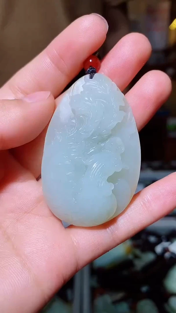 和田玉未镶嵌颈饰1