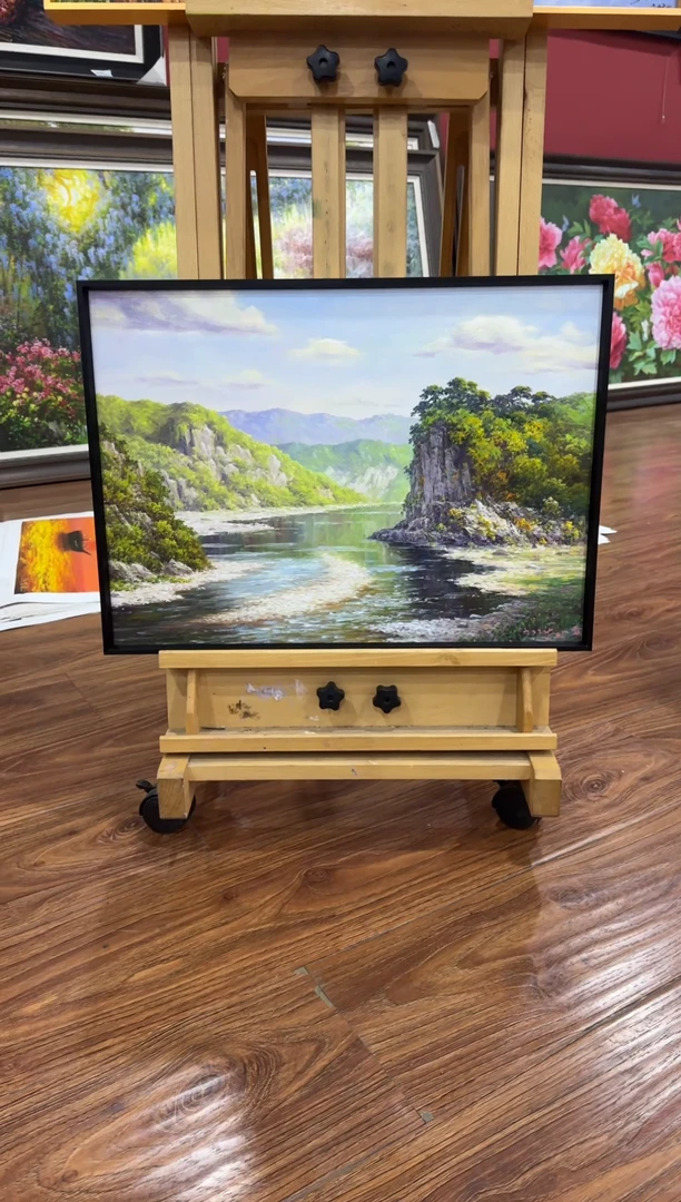 油画纯手绘油画 带装裱 40*53cm
