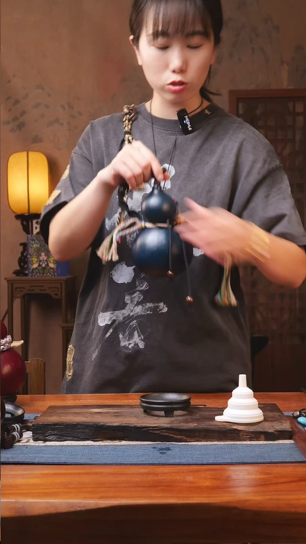 1578号精品大漆葫芦防腐防渗装水茶酒
