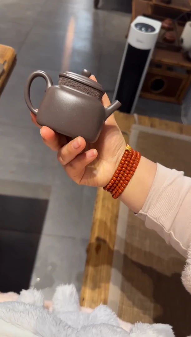 【闪购商品】紫砂茶壶四方言心