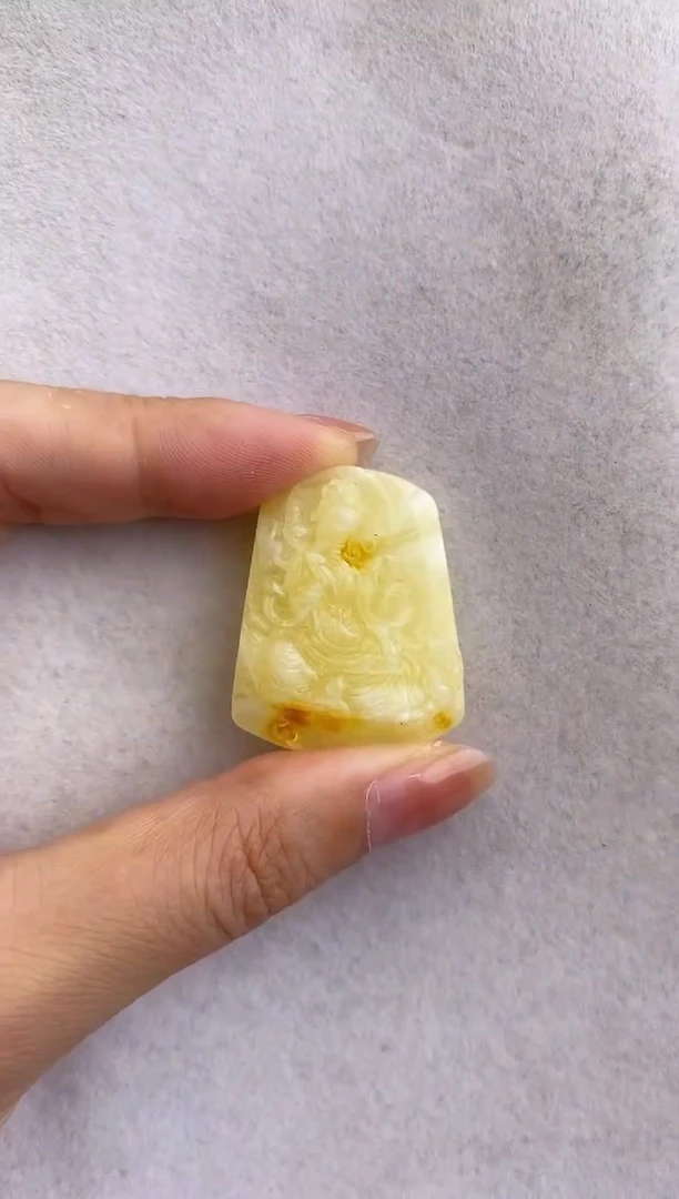 未镶嵌琥珀裸石10610030-吊坠