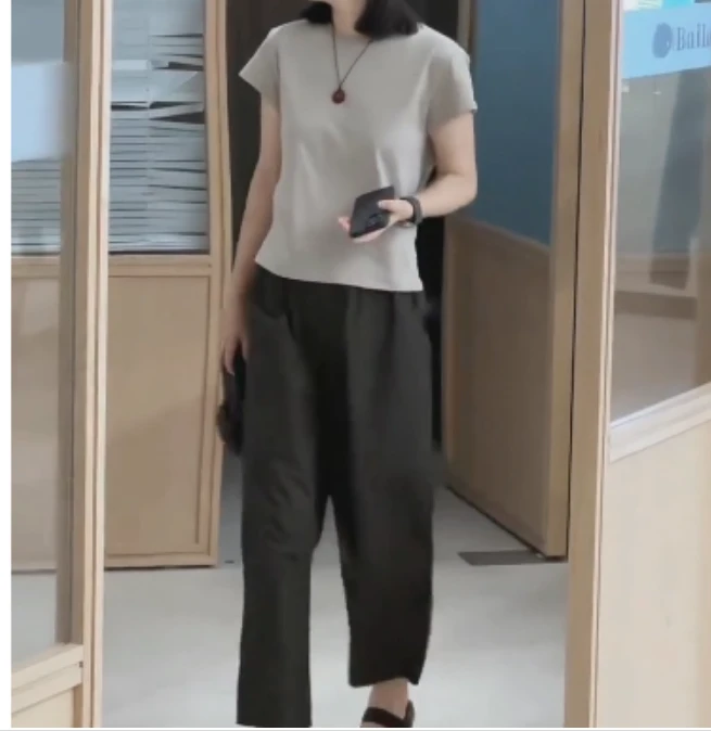 2025夏季时尚潮流百搭精品女装青O