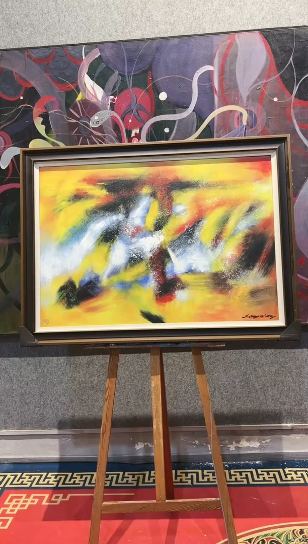 油画张敬-70*100尺寸-油画作品