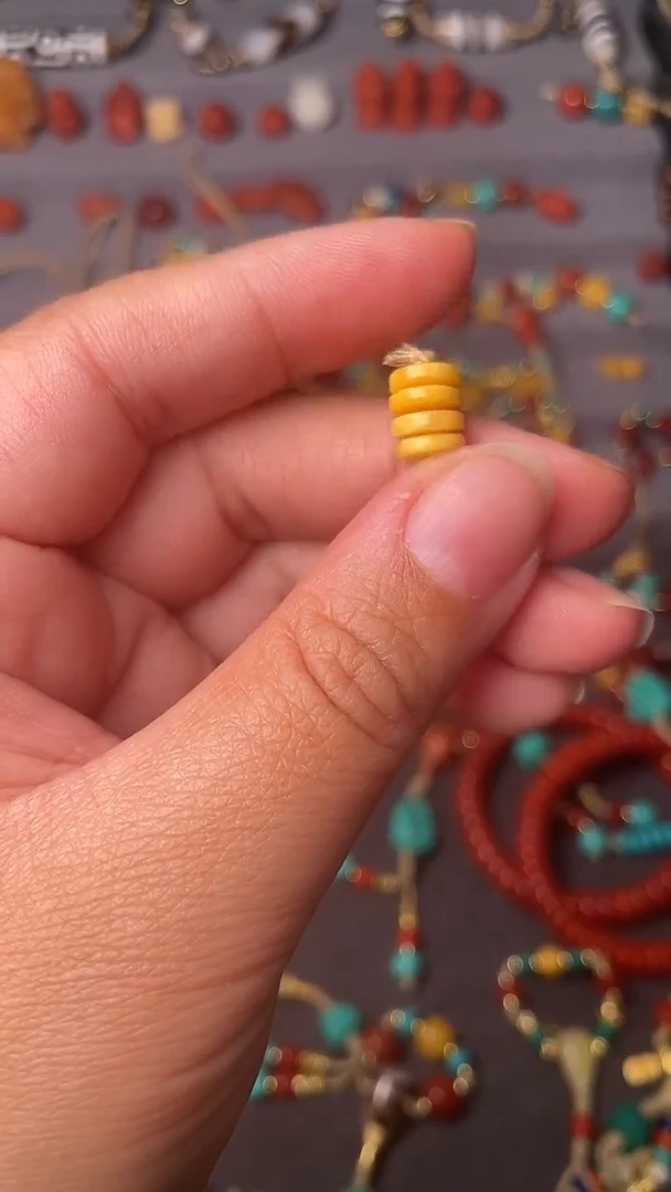 裸石蜜蜡未镶嵌7蜜蜡隔片四片