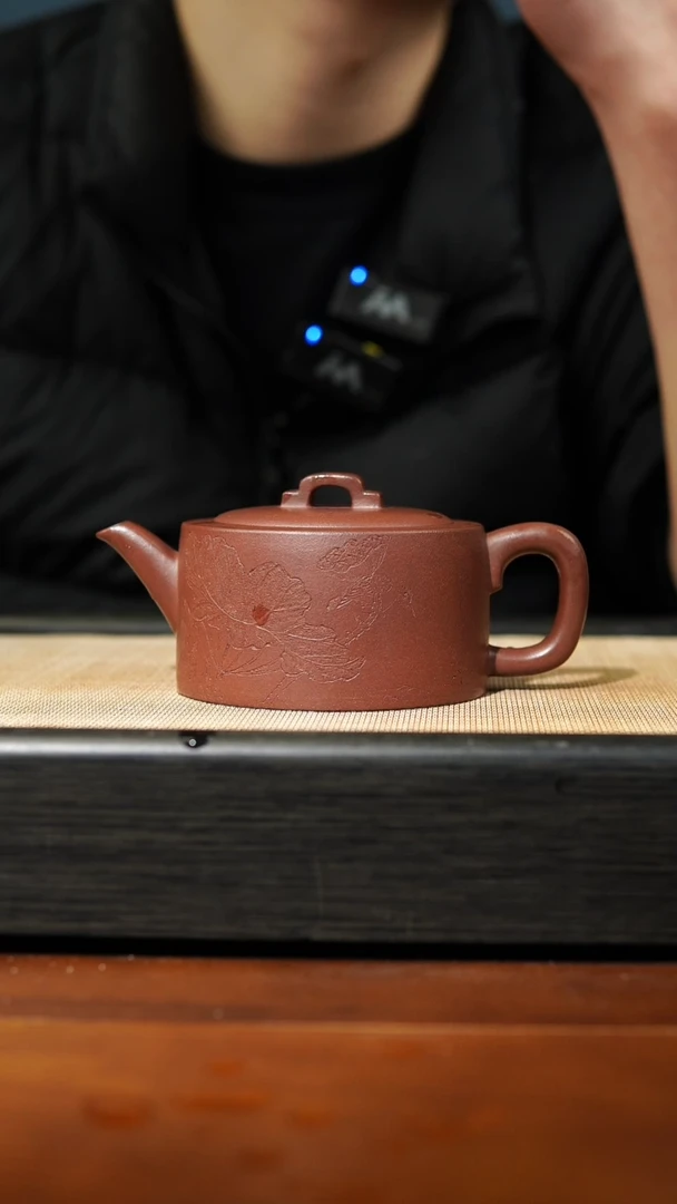 【闪购商品】紫砂茶壶底槽清井栏，200cc