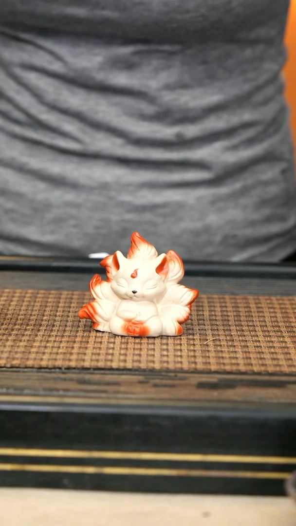 62《九尾狐茶宠》白玉段