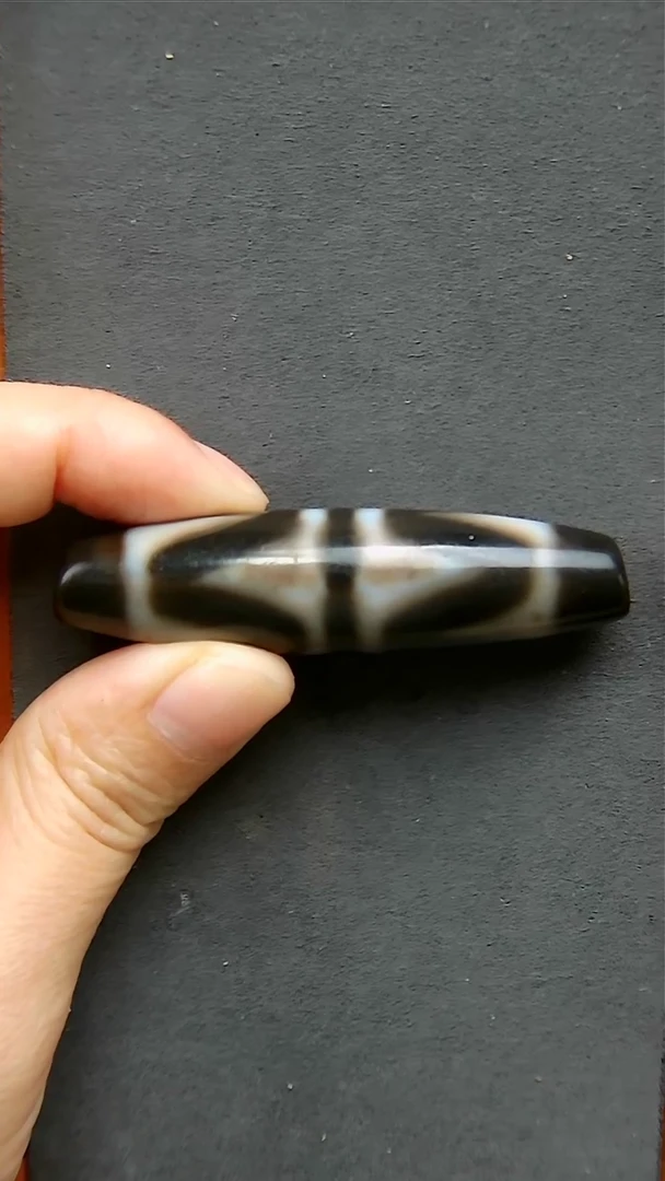 【闪购商品】玛瑙/玉髓珠宝半成品未镶嵌老良品双牙15*60