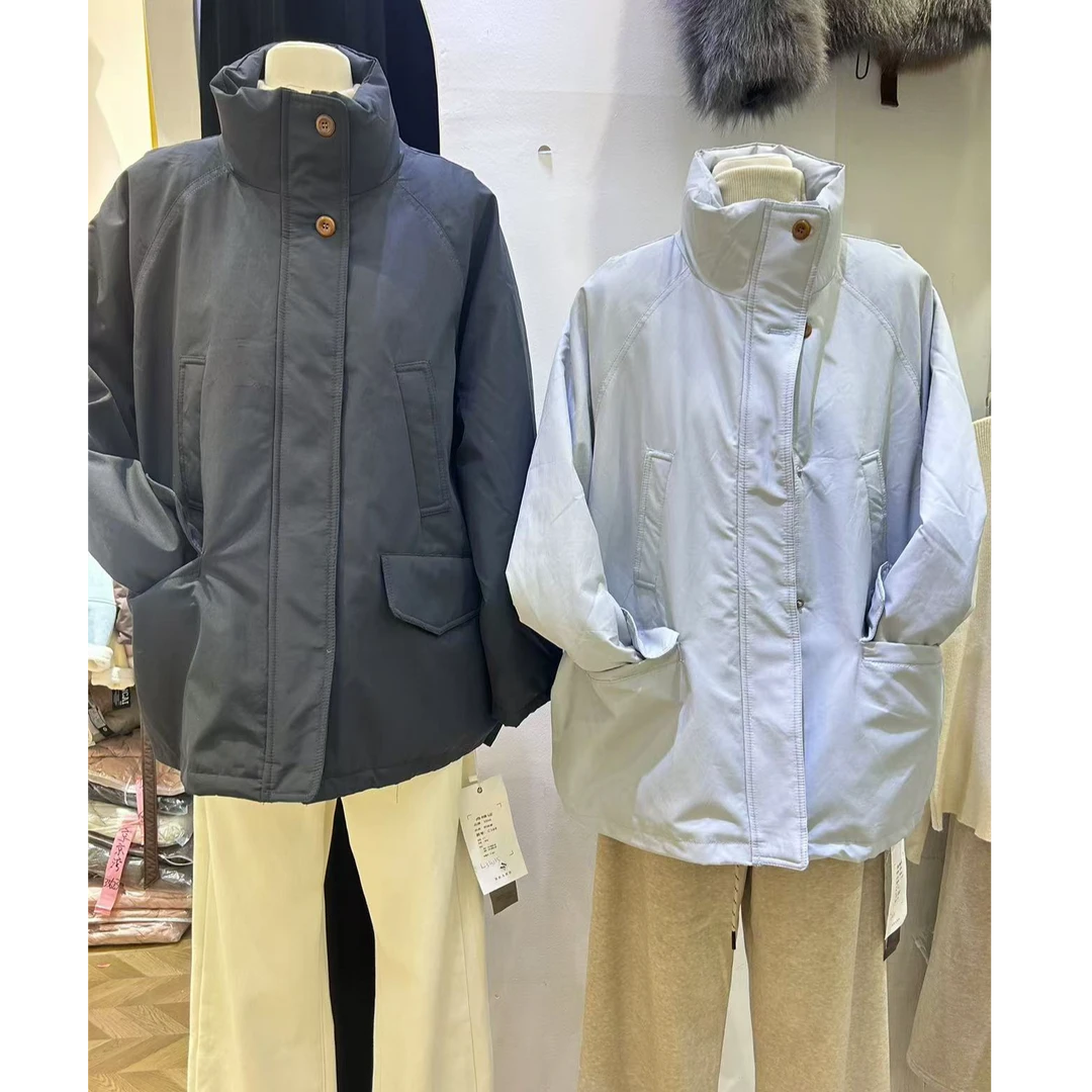 杨茹家169时尚派克羽绒服