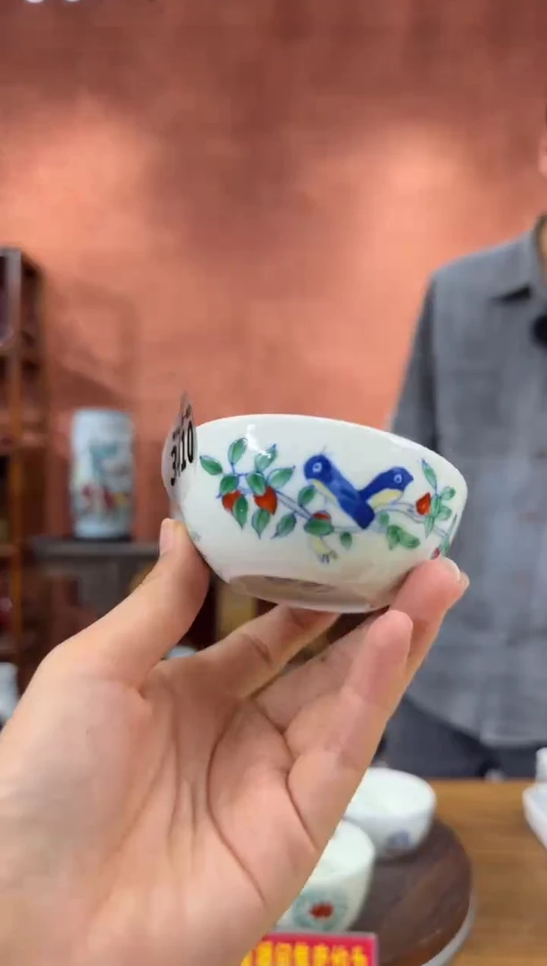 吴义松陶盟手绘陶瓷编码：3410