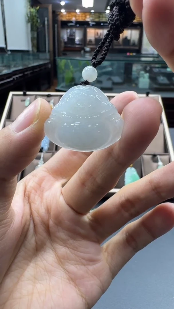 颈饰未镶嵌翡翠佛公