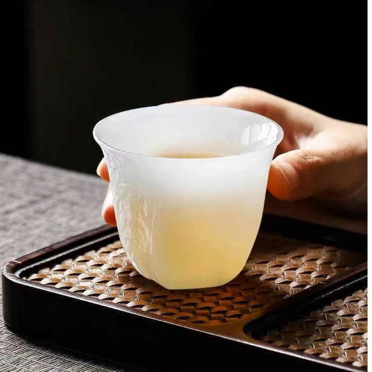 SD赖子文璞玉白菜杯带卡盒+证书G    4184