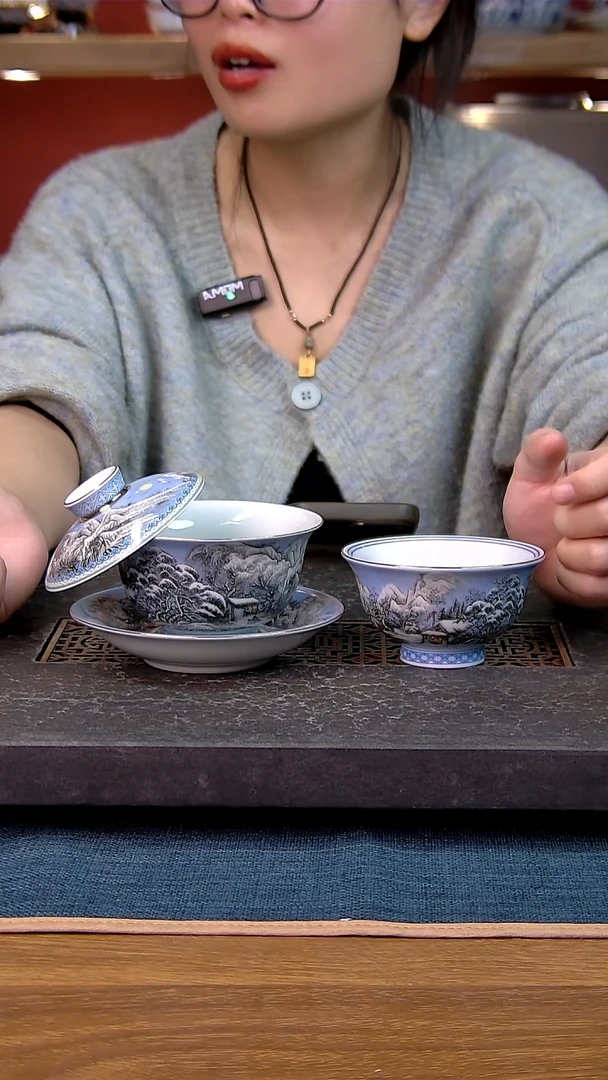 简装家用款2件套 白瓷陶瓷茶具