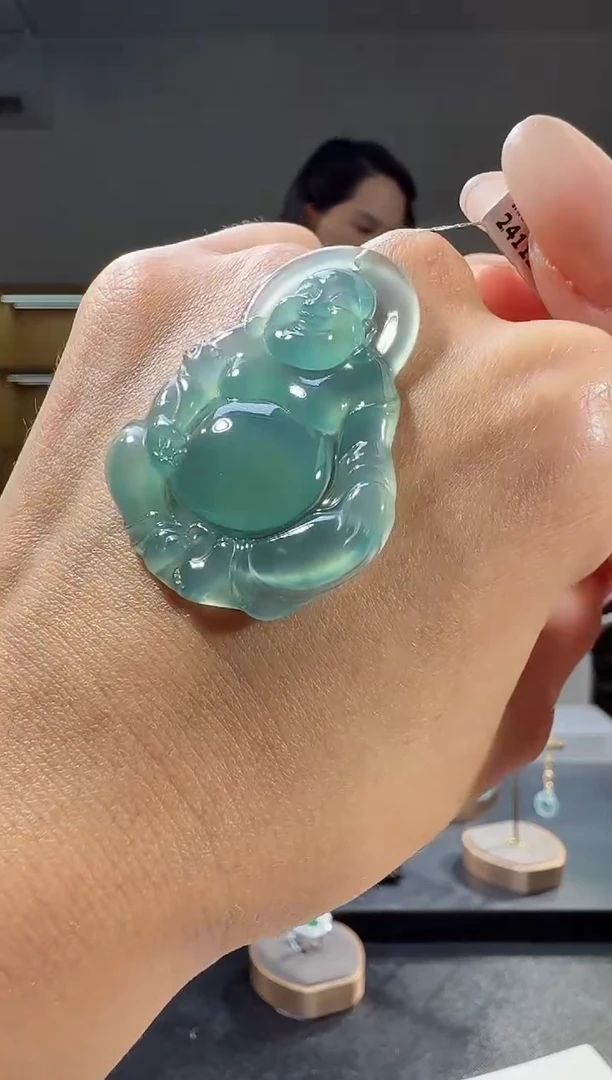 吊坠(不含链)未镶嵌翡翠佛公（多样性发其一）