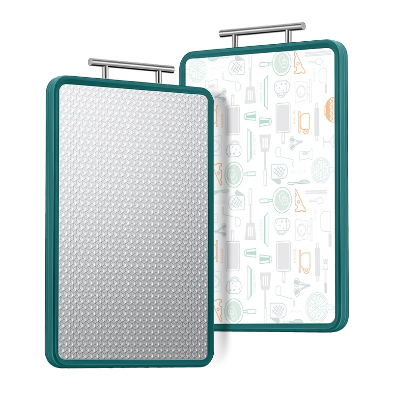 德国304不锈钢双面切菜板子防霉抗菌多功能面板案板家用厨房砧板