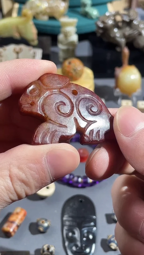 未镶嵌和田玉（糖玉）挂件1