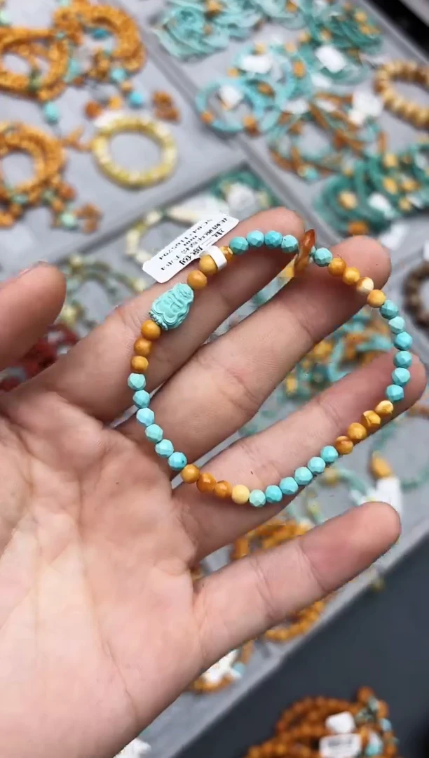 【闪购商品】琥珀手串未镶嵌手串
