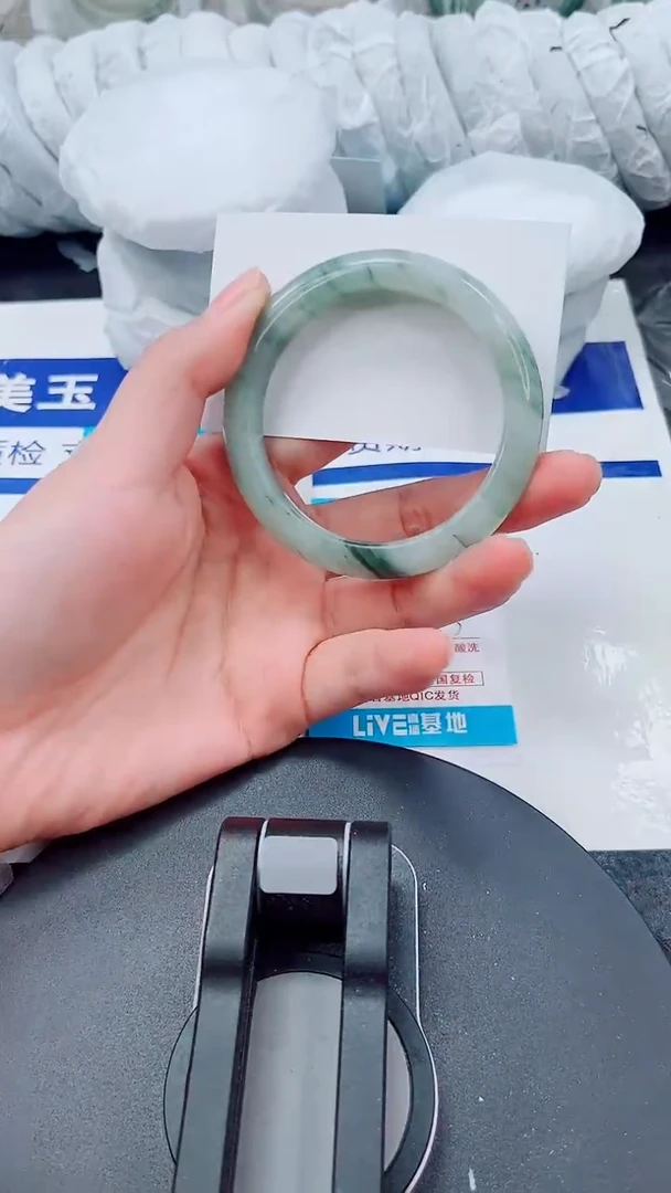 未镶嵌手镯石英质玉282-54/55