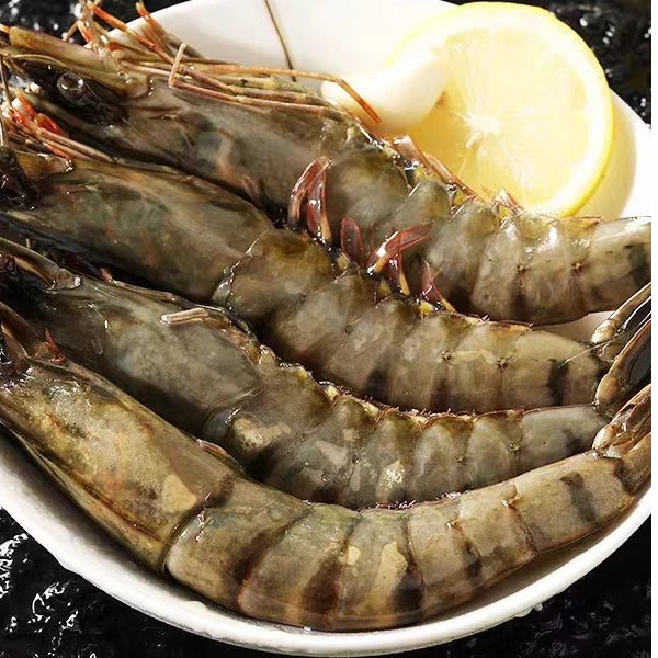 《京东冷链娜娜新疆包邮》黑虎虾野生黑虎虾活体速冻黑虎虾