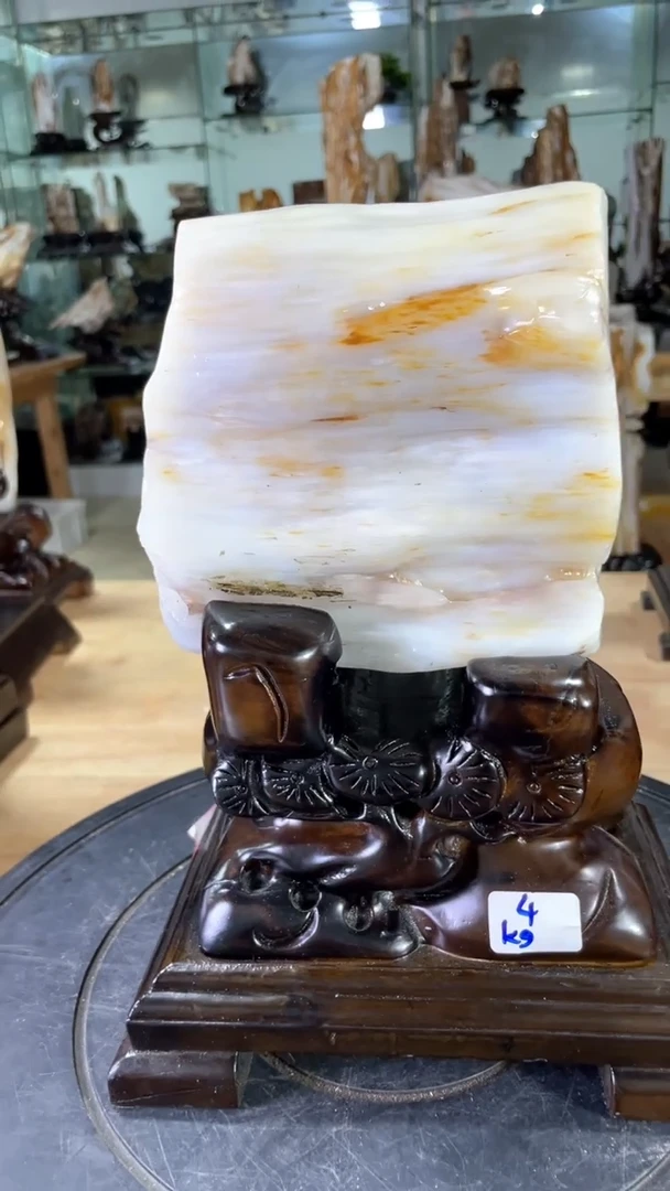 【闪购商品】硅化玉珠宝奇石未镶嵌399