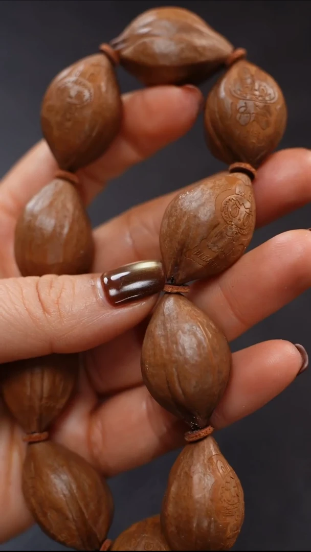 手串/手链橄榄核九林核雕文玩作品