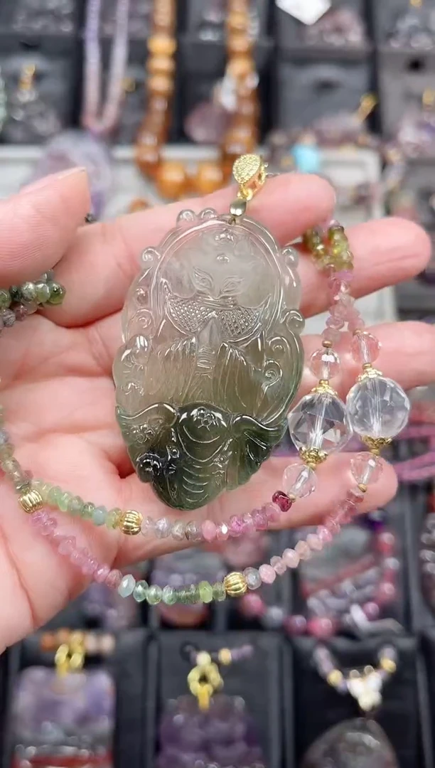 颈饰未镶嵌水晶【百晶灵儿】定制款
