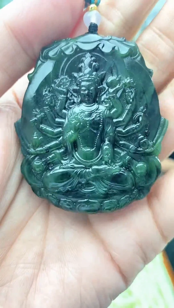 和田玉未镶嵌颈饰1