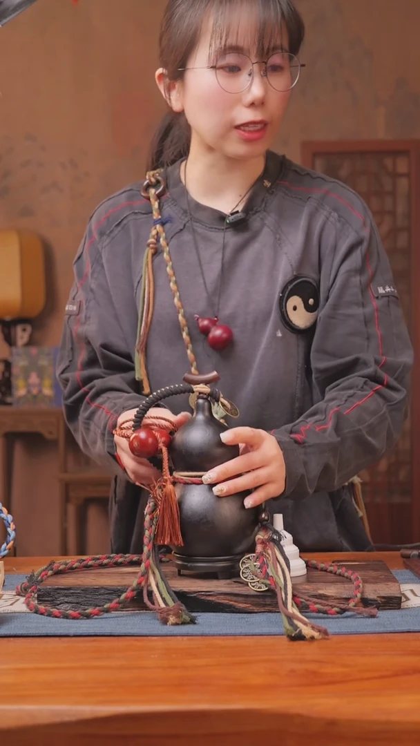 627号链接精品大漆葫芦现货现发[一物一拍]