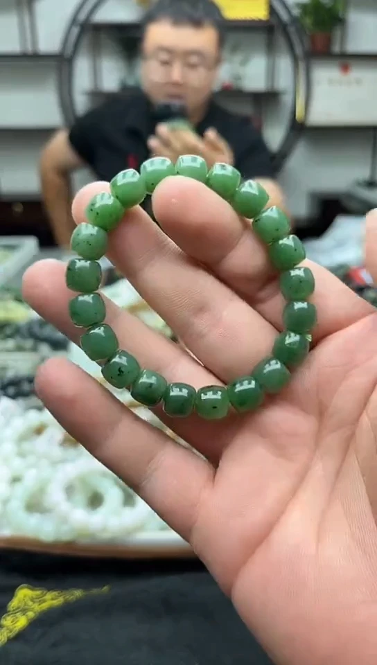 手串未镶嵌和田玉碧玉10