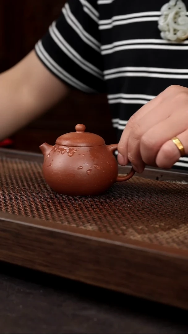 茶壶紫砂红降坡文旦