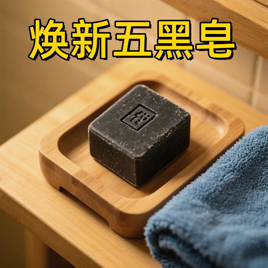 【香港大薬房】焕新黑发侧伯叶墨旱莲五黑养发皂