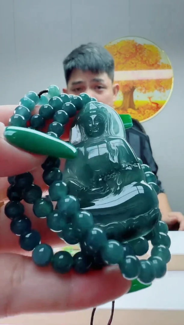 翡翠未镶嵌颈饰多样性随机发其一