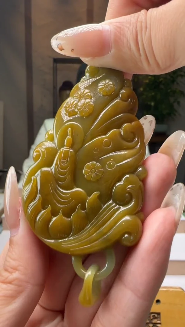 吊坠(不含链)未镶嵌翡翠MM@@960Q3J22908