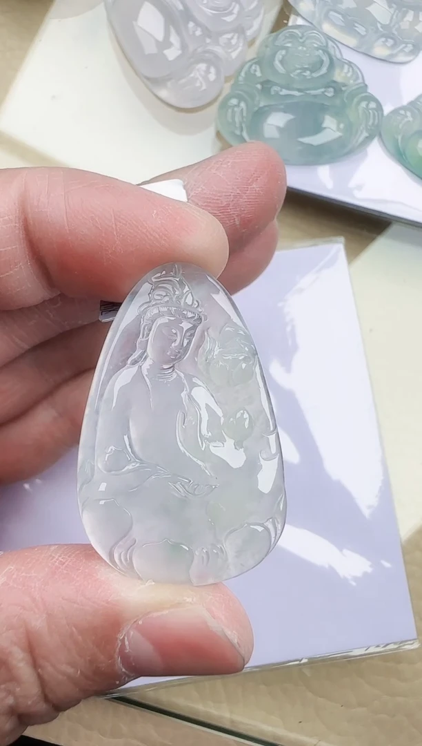 颈饰未镶嵌翡翠缅甸翡翠a货