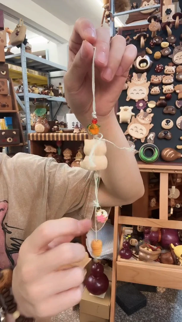 木402招财猫手机挂