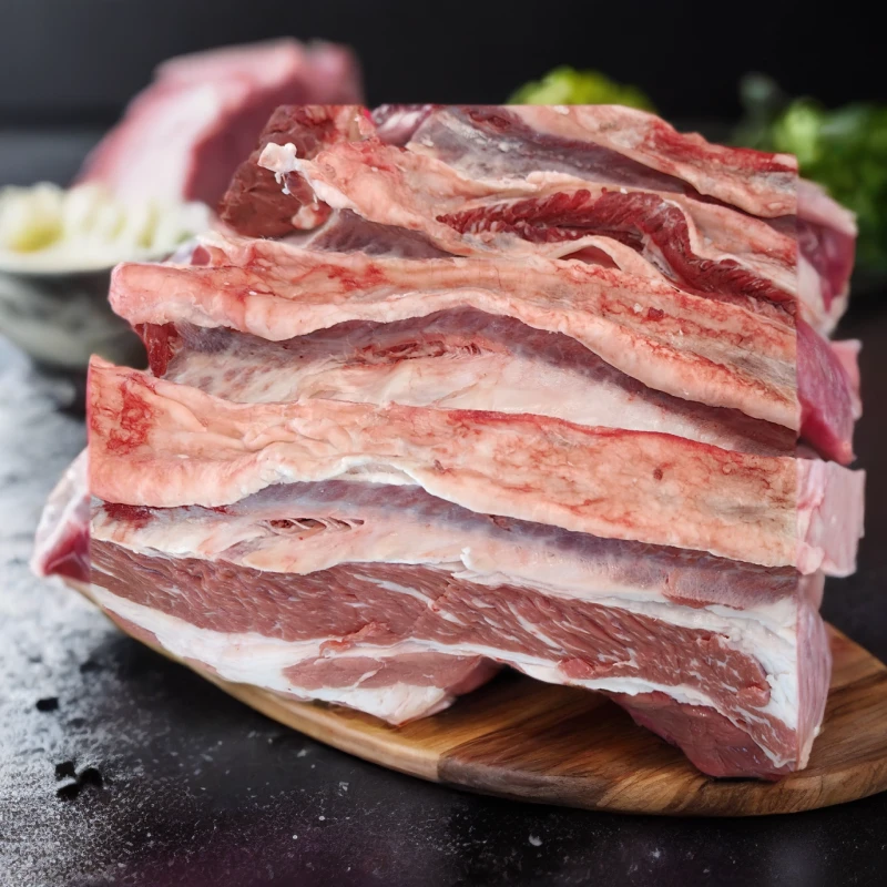 新鲜原切牛腩肉整块黄牛肉生牛肉商用烹饪食材