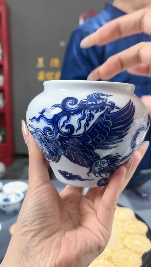 【闪购商品】官窑瓷画院587官窑瓷画院凤凰水洗
